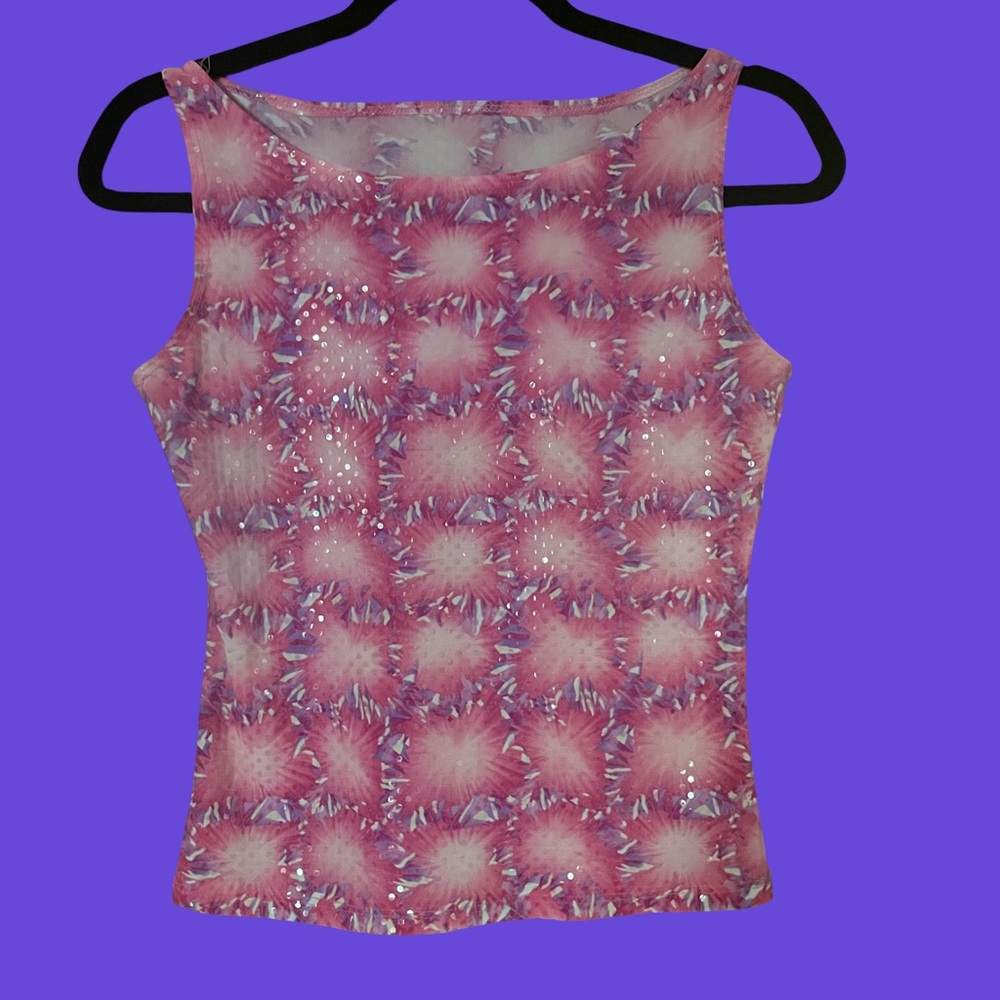 Pink Sleeveless Women's Top